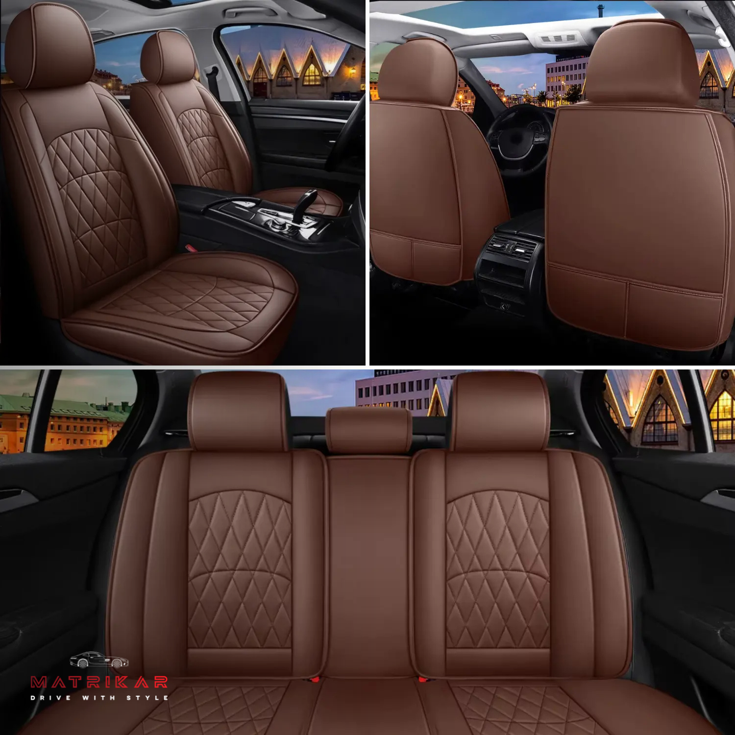 Diamond Luxe Seat Covers