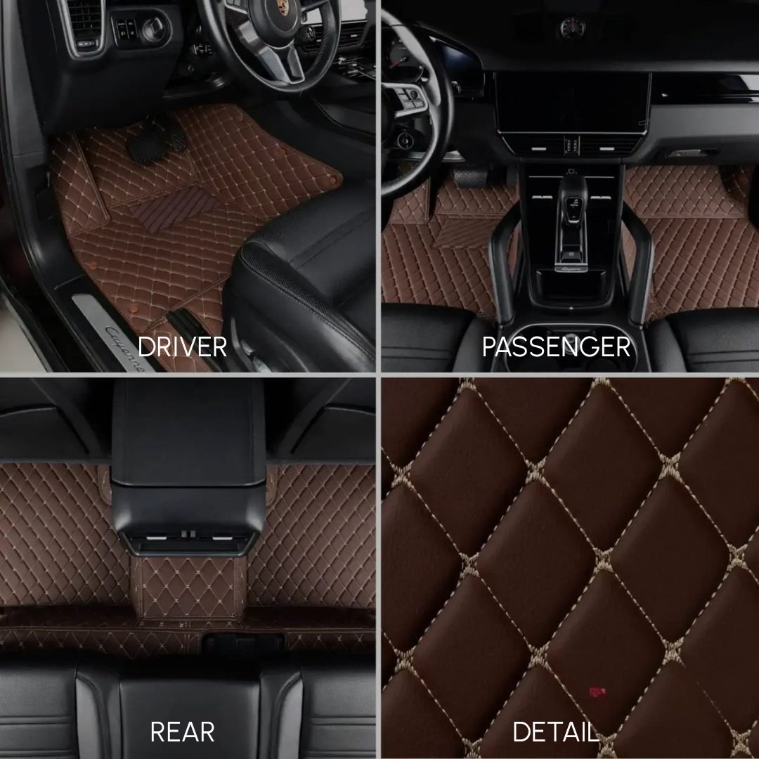 Diamond Series Custom Fit Car Mats - Chocolate Brown