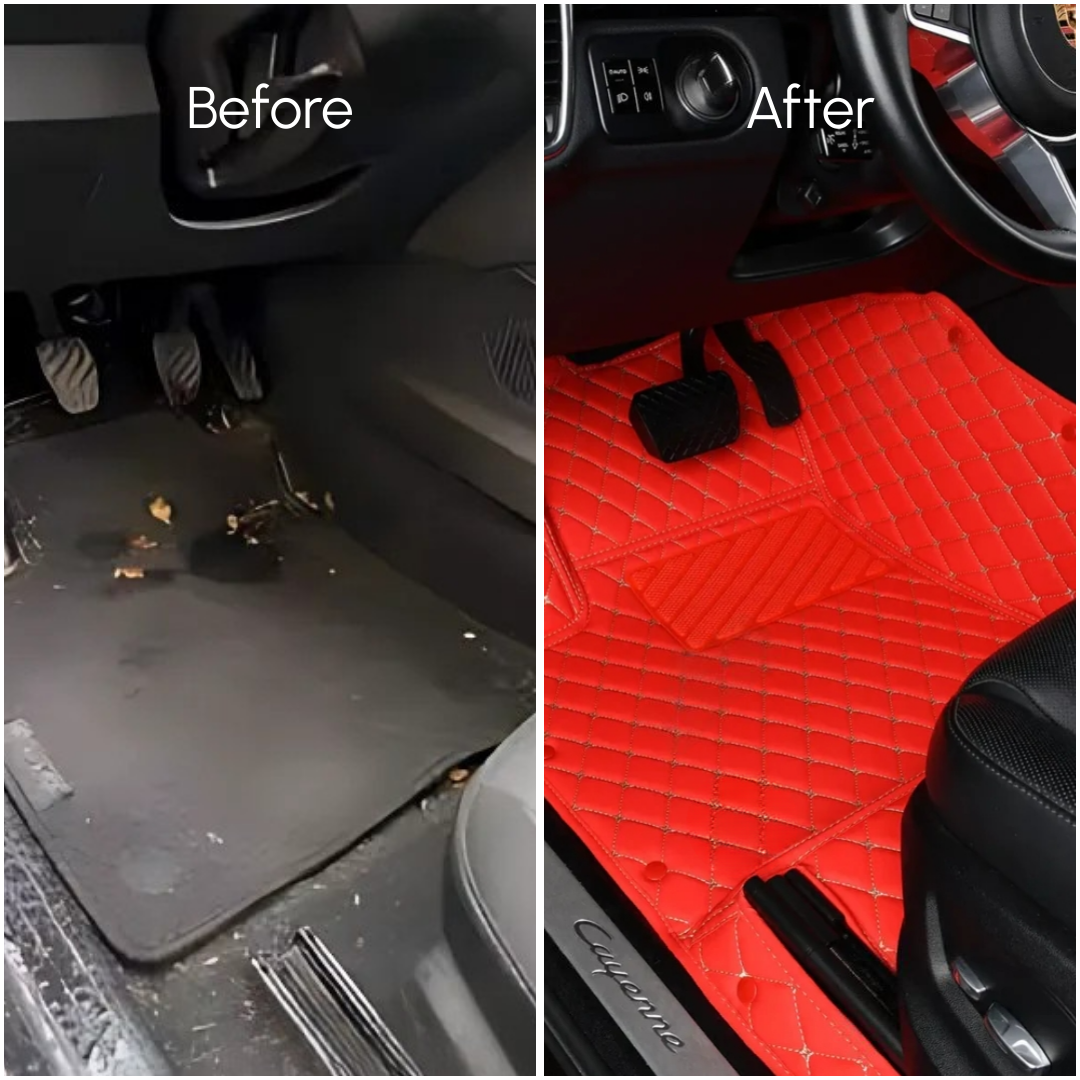 Diamond Series Custom Fit Car Mats - Ferrari Red