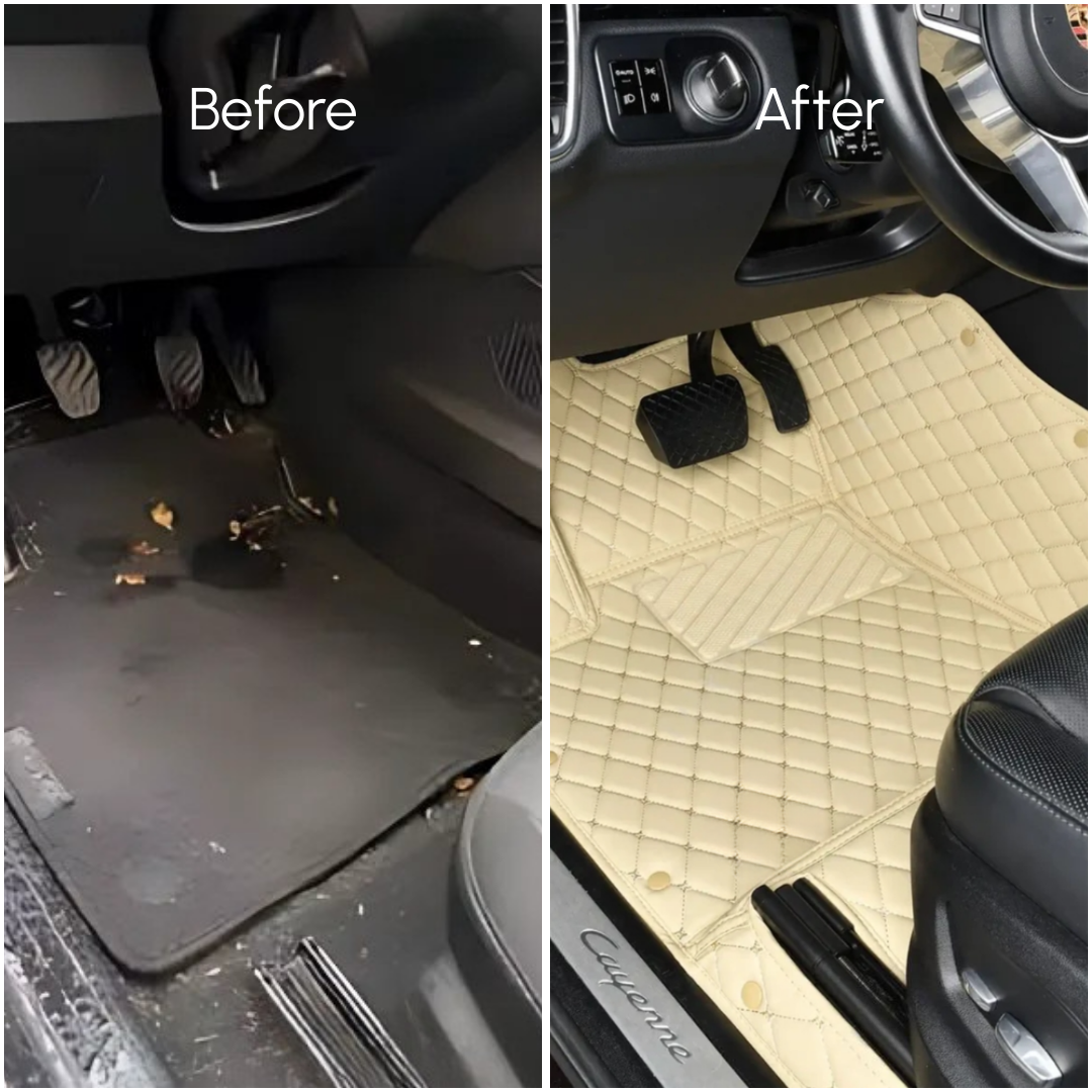 Diamond Series Custom Fit Car Mats - Cream Beige