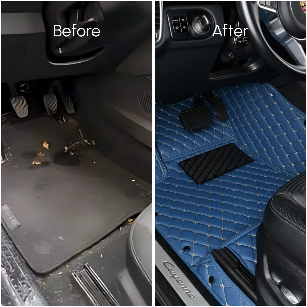 Diamond Series Custom Fit Car Mats - Vintage Blue
