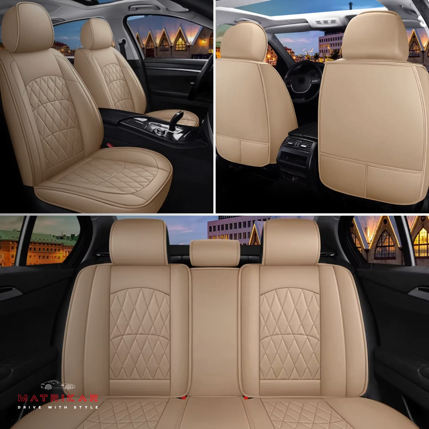 Diamond Luxe Seat Covers