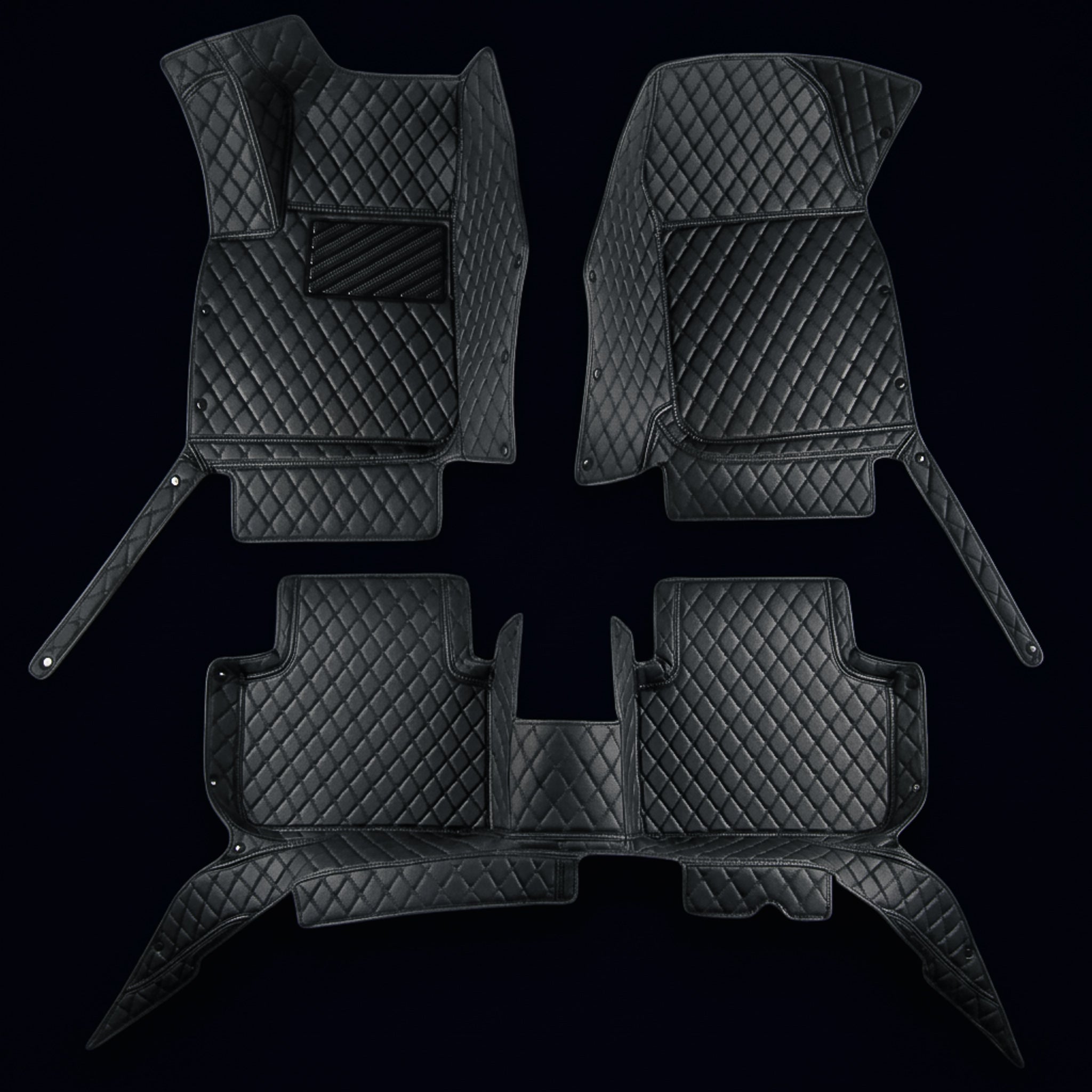 Diamond Series Custom Fit Car Mats - All Black