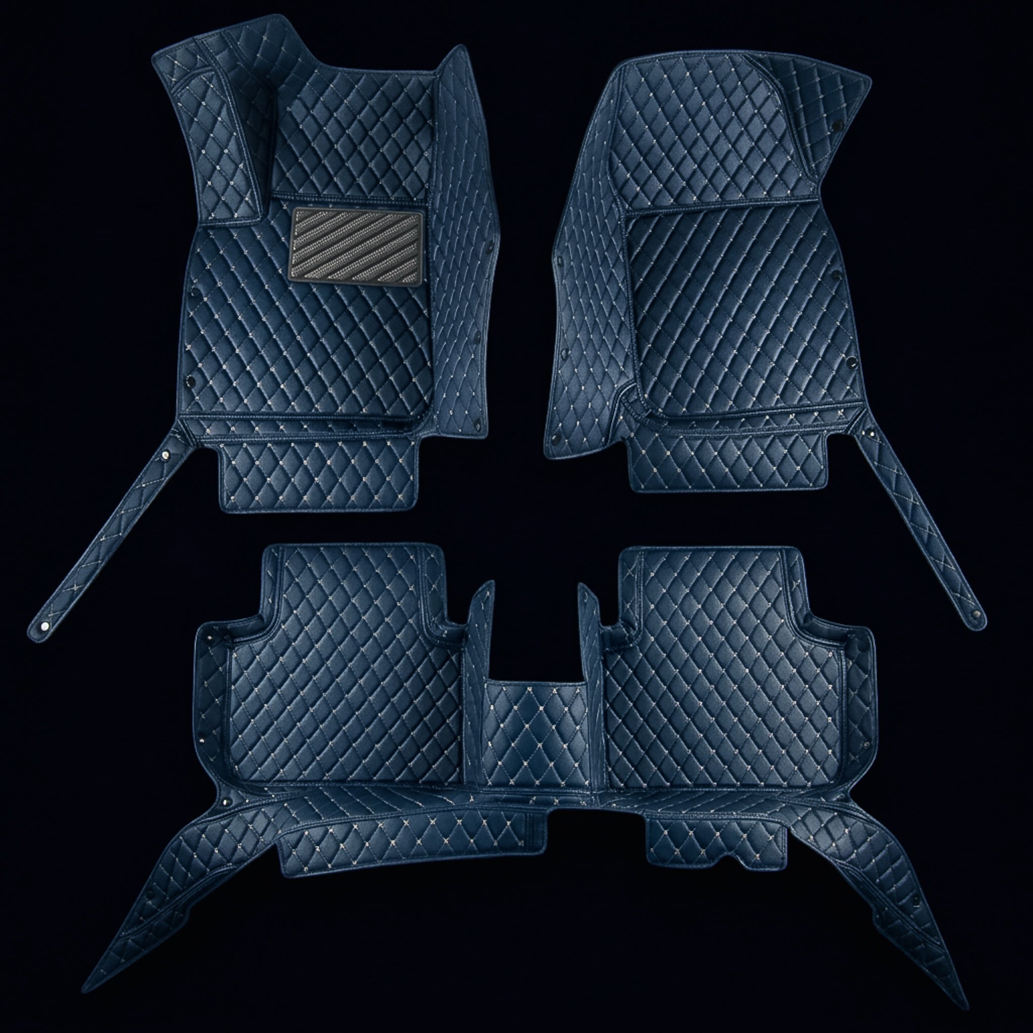Diamond Series Custom Fit Car Mats - Vintage Blue