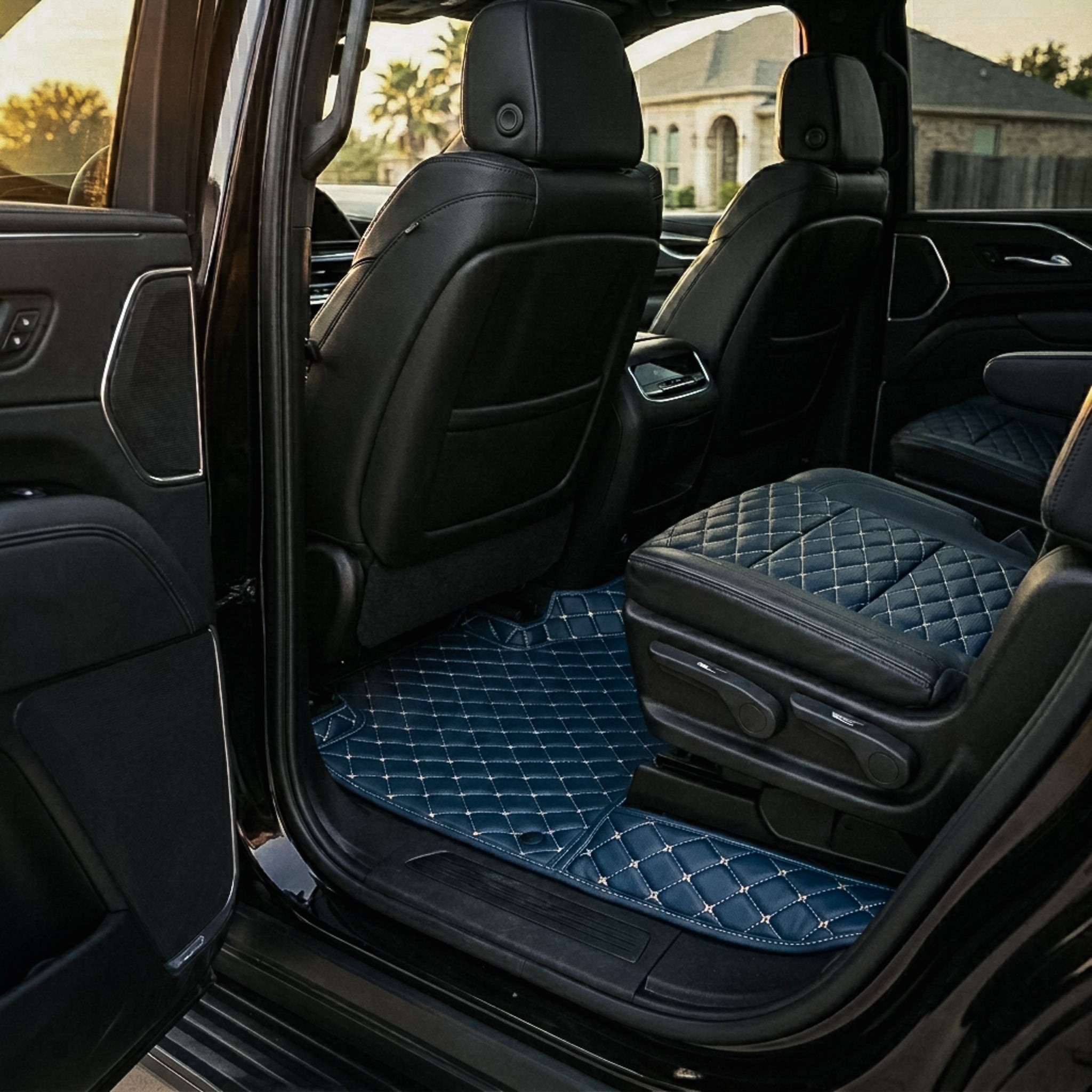 Diamond Series Custom Fit Car Mats - Vintage Blue