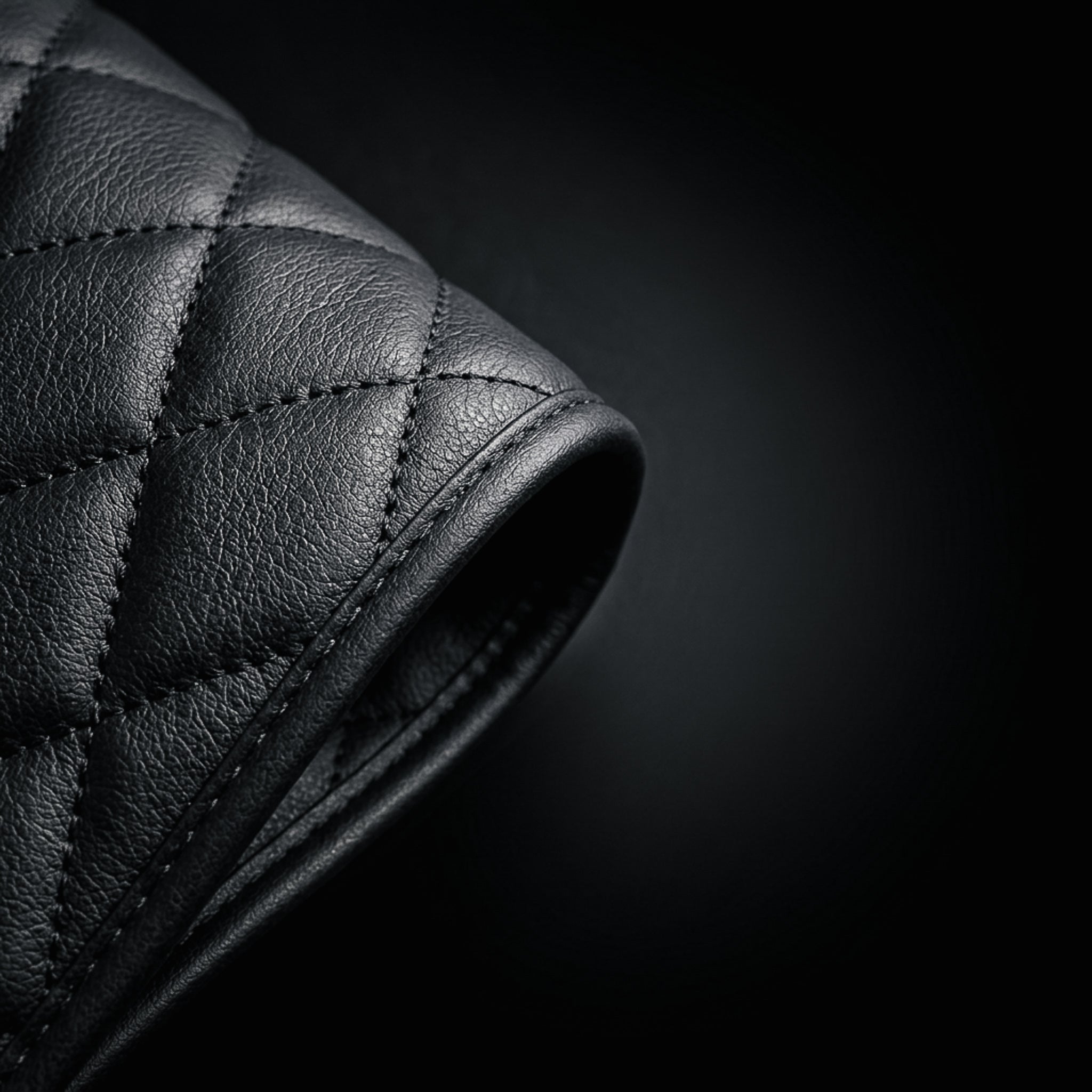 Diamond Luxe Series Custom Fit Seat Covers - Black