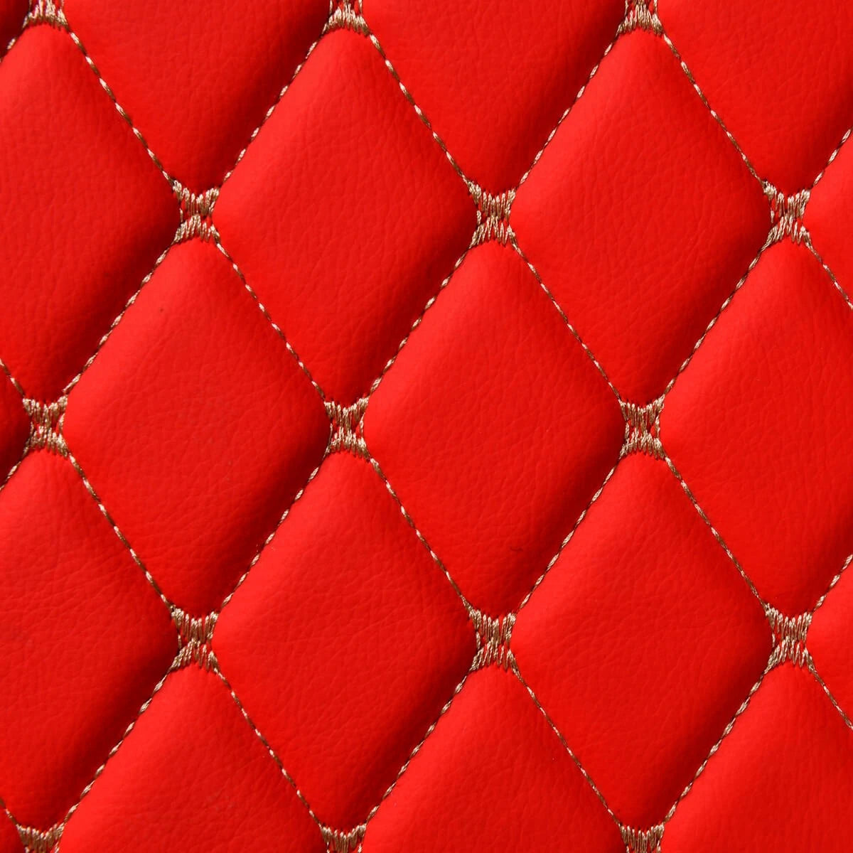 Tapis d'auto sur mesure Diamond - Rouge Ferrari