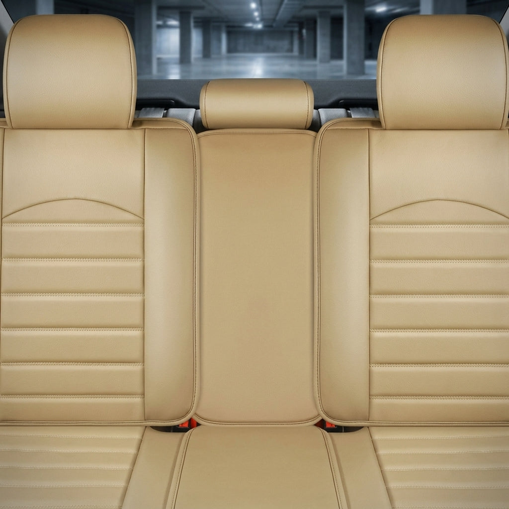 Ribbed Sport Series Custom Fit Seat Covers - Beige