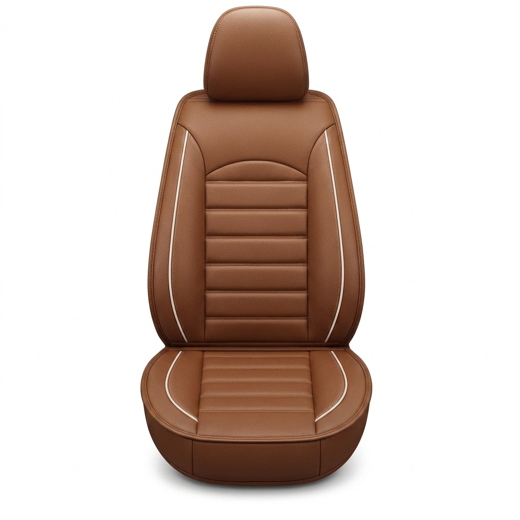 Ribbed Sport Series Custom Fit Seat Covers - Brown