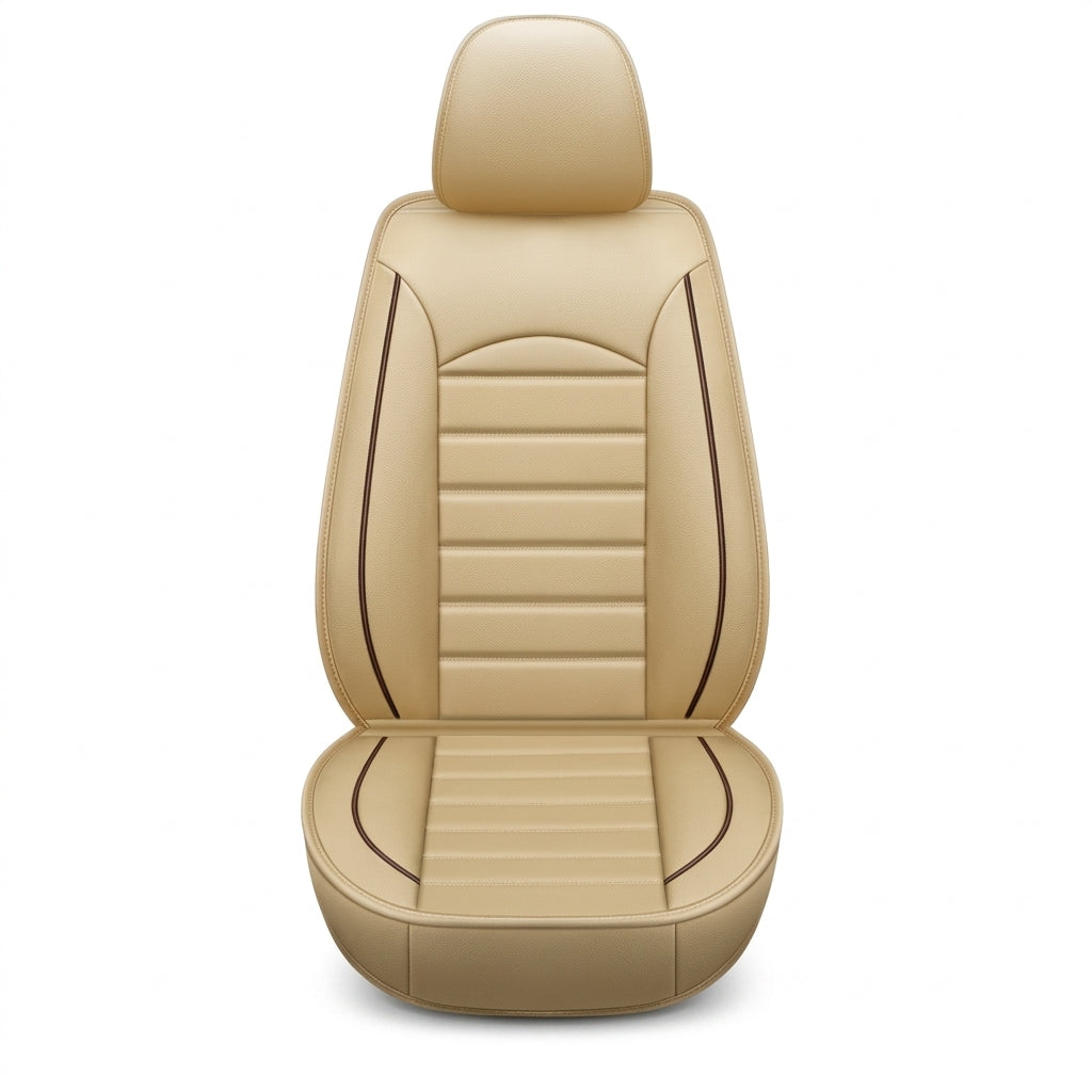 Ribbed Sport Series Custom Fit Seat Covers - Beige