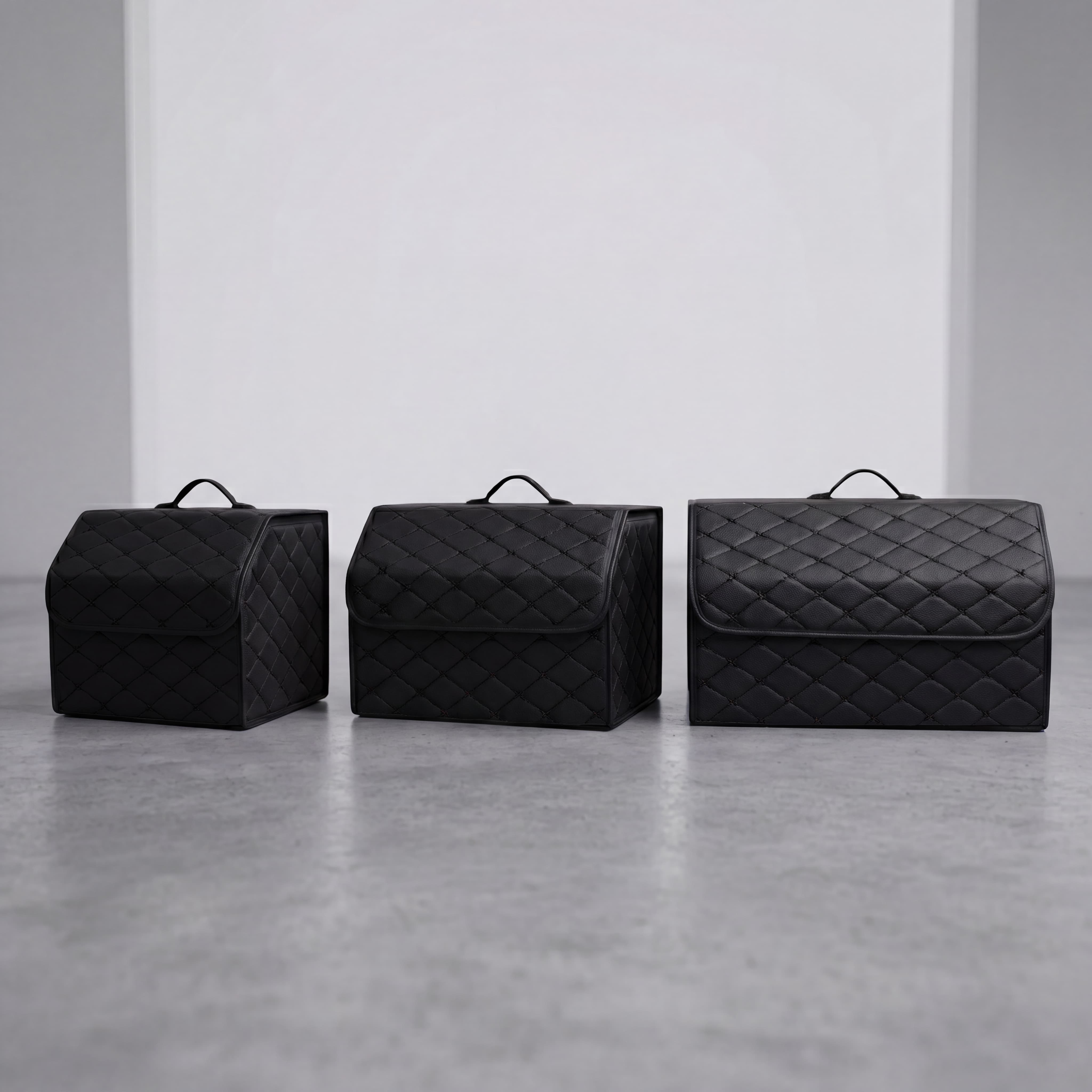 Premium Trunk Organizers - All Black