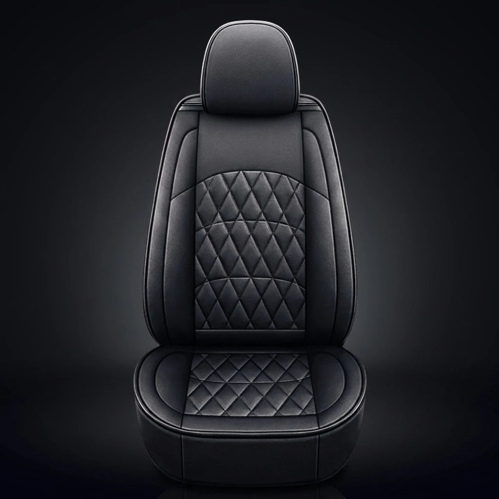 Housses de siège sur mesure série Diamond Luxe - noir