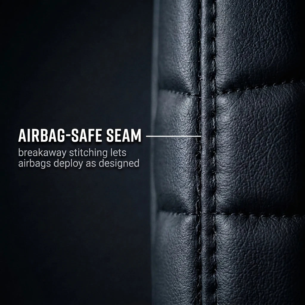 Elite Comfort Series Custom Fit Seat Covers - All Black