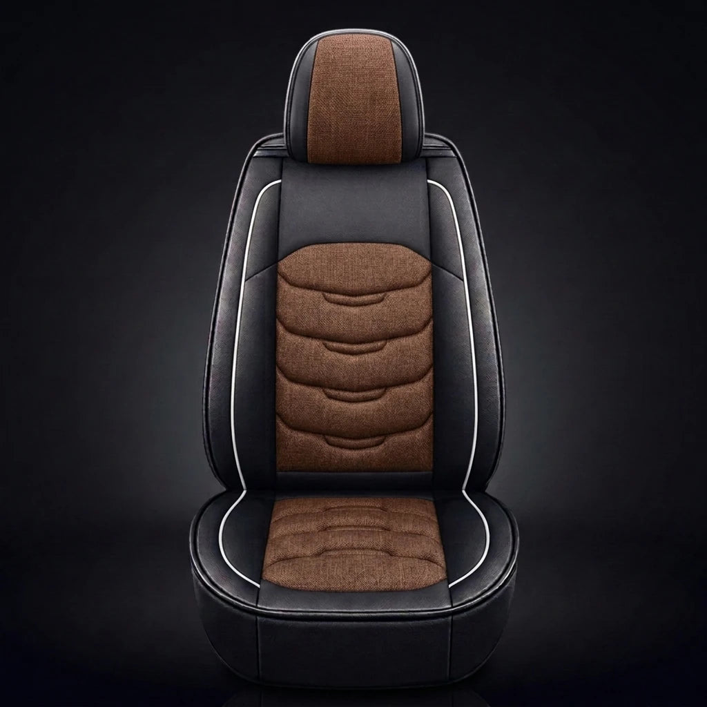Housses de siège sur mesure Elite Comfort Series - Noir et brun