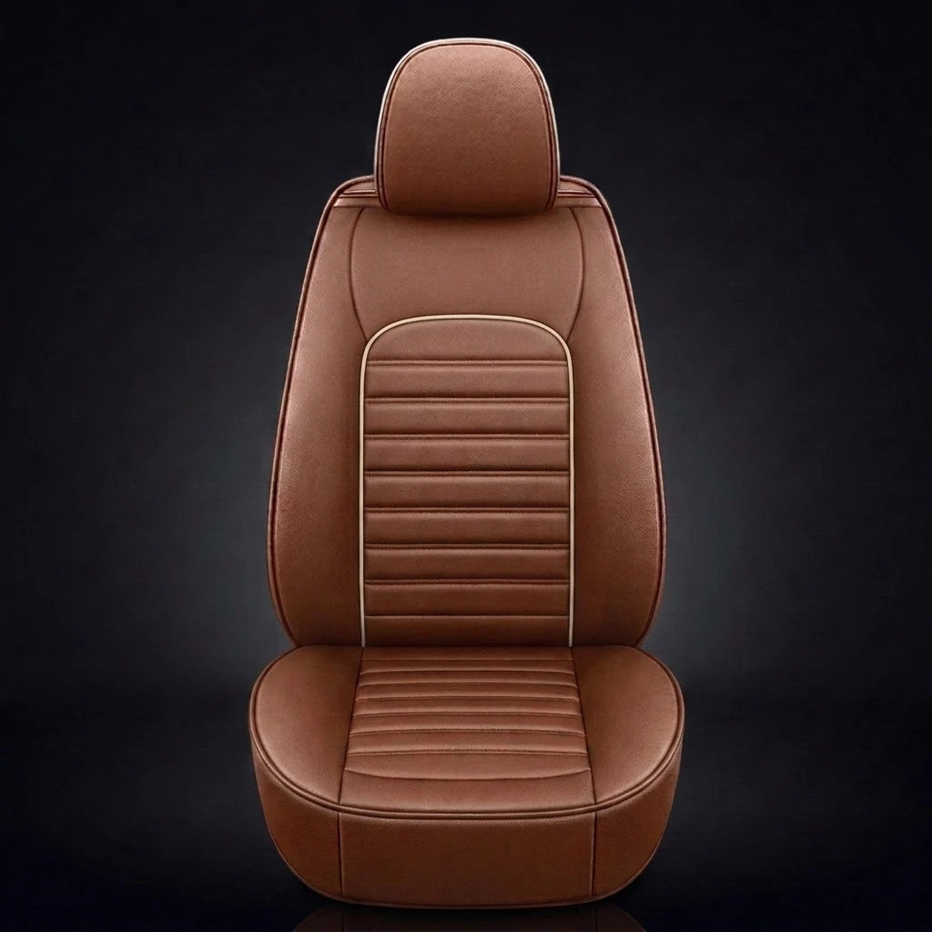 Ribbed Sport Series Custom Fit Seat Covers - Brown