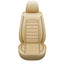Beige - Ribbed Sport Seat Covers