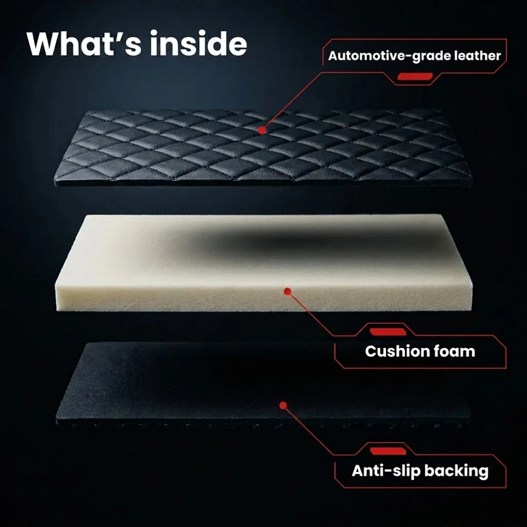 Ribbed Series Custom Fit Car Mats - All Black