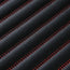 Black & Red - Ribbed