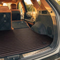 Tapis de coffre sur mesure série Ribbed - Brun chocolat