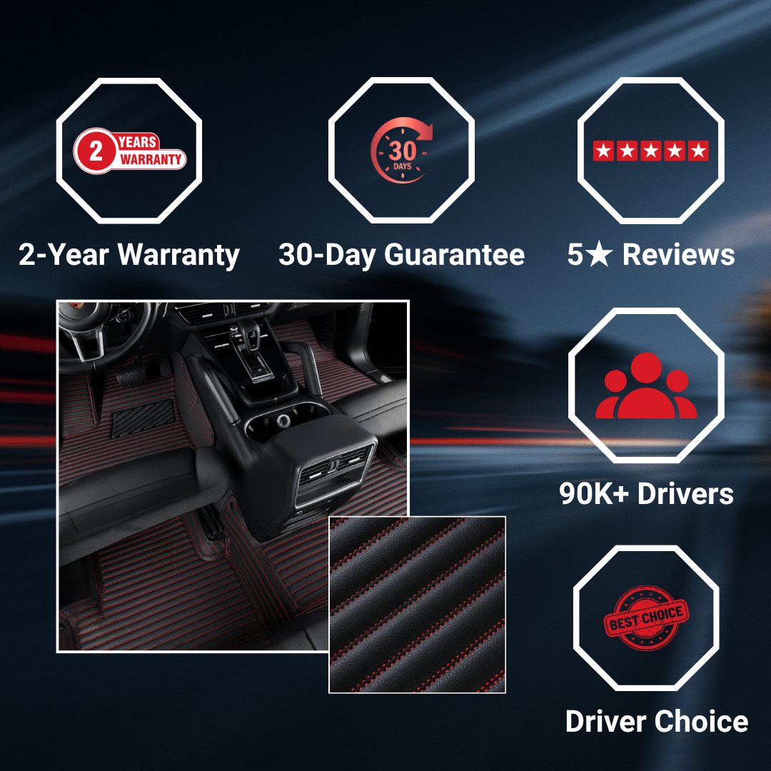 Custom Ribbed Car Mats