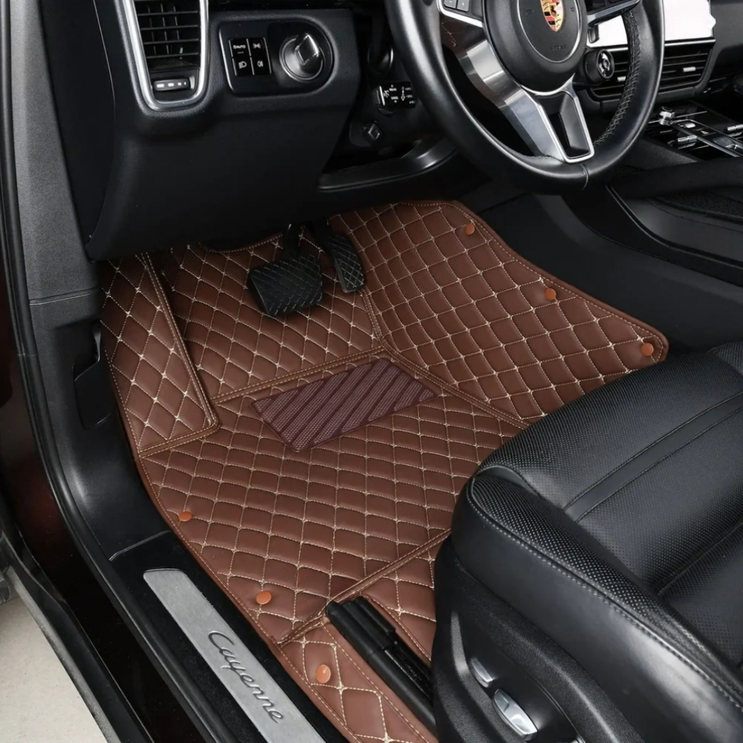 Diamond Series Custom Fit Car Mats - Chocolate Brown