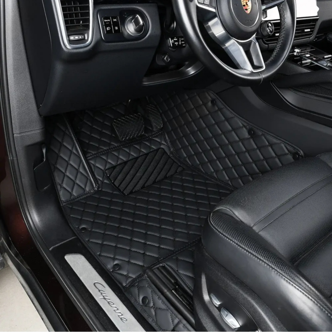 Matrikar car mat installed in vehicle interior