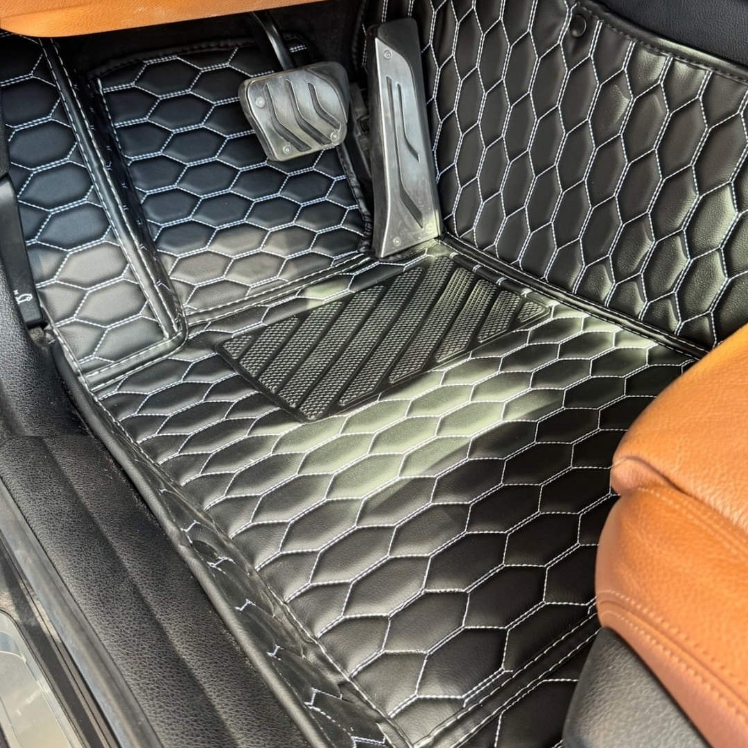 Détail du motif Hexa