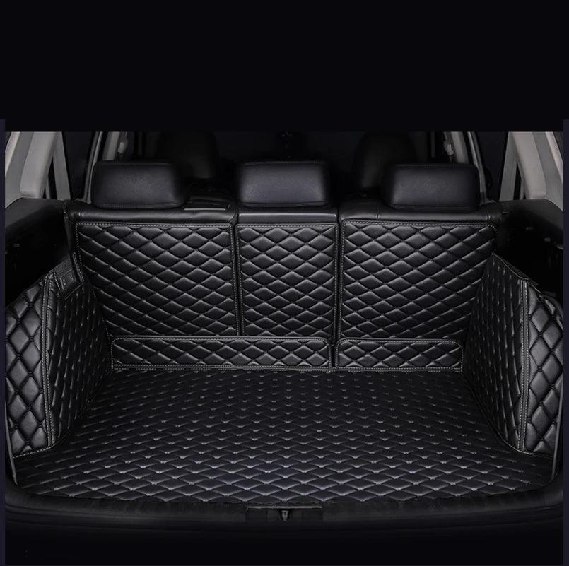 3D DIAMOND TRUNK MATS All Black - Diamond