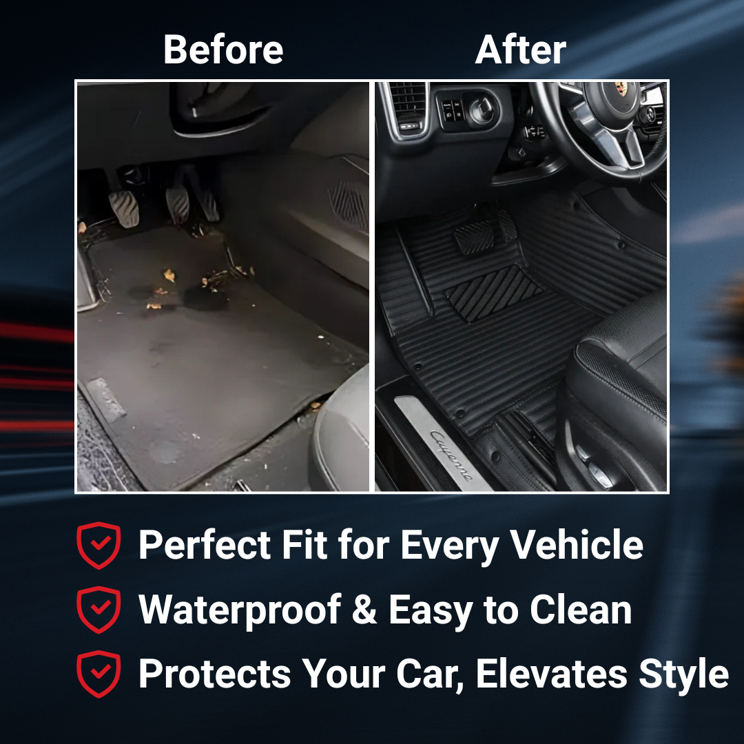Custom Ribbed Car Mats
