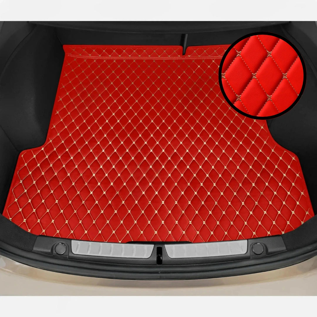 Diamond Series Custom Fit Trunk Mats - Ferrari Red