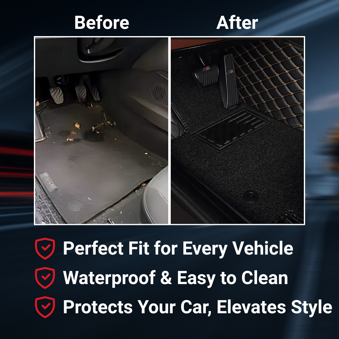Custom Dual-Layer Car Mats