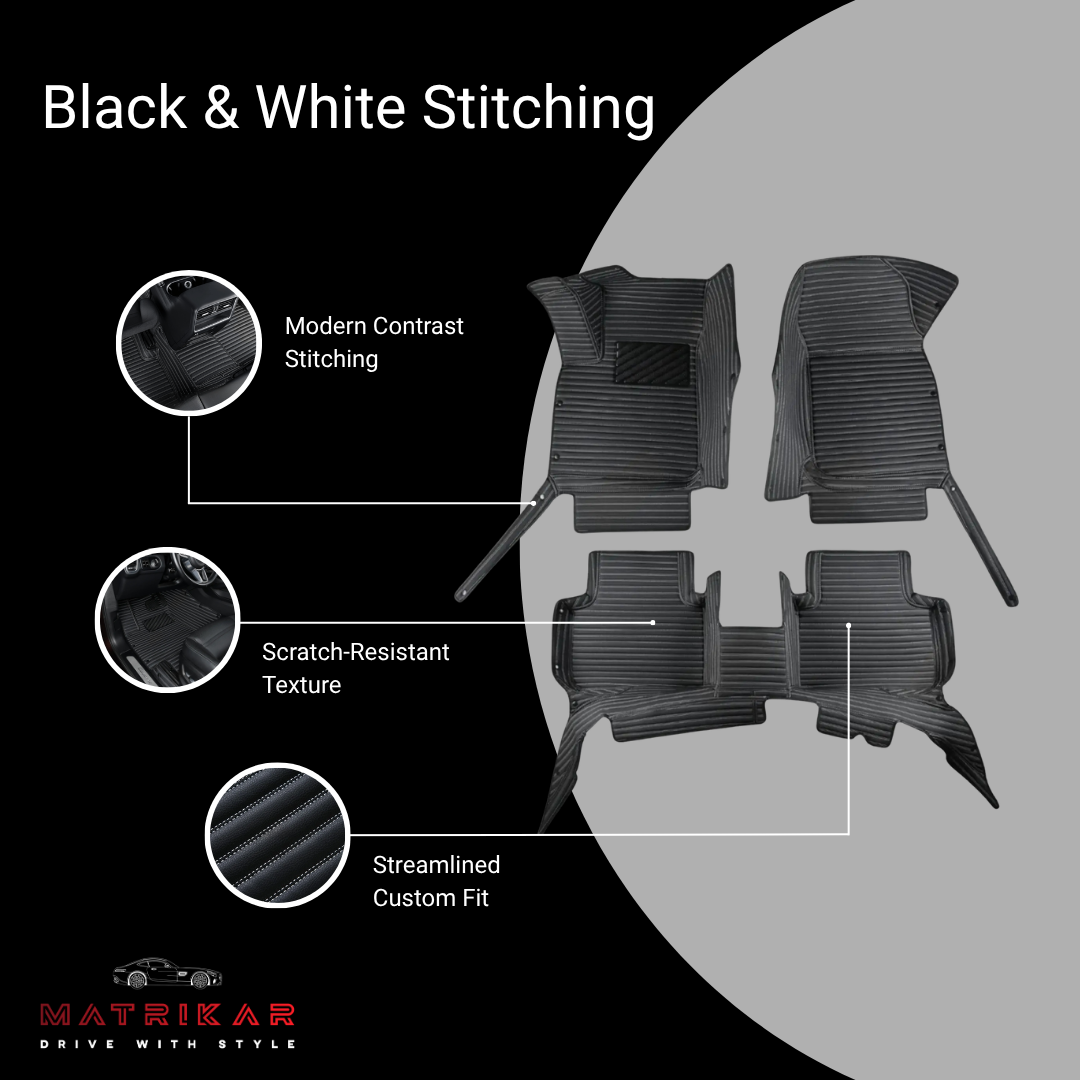 Custom Ribbed Car Mats