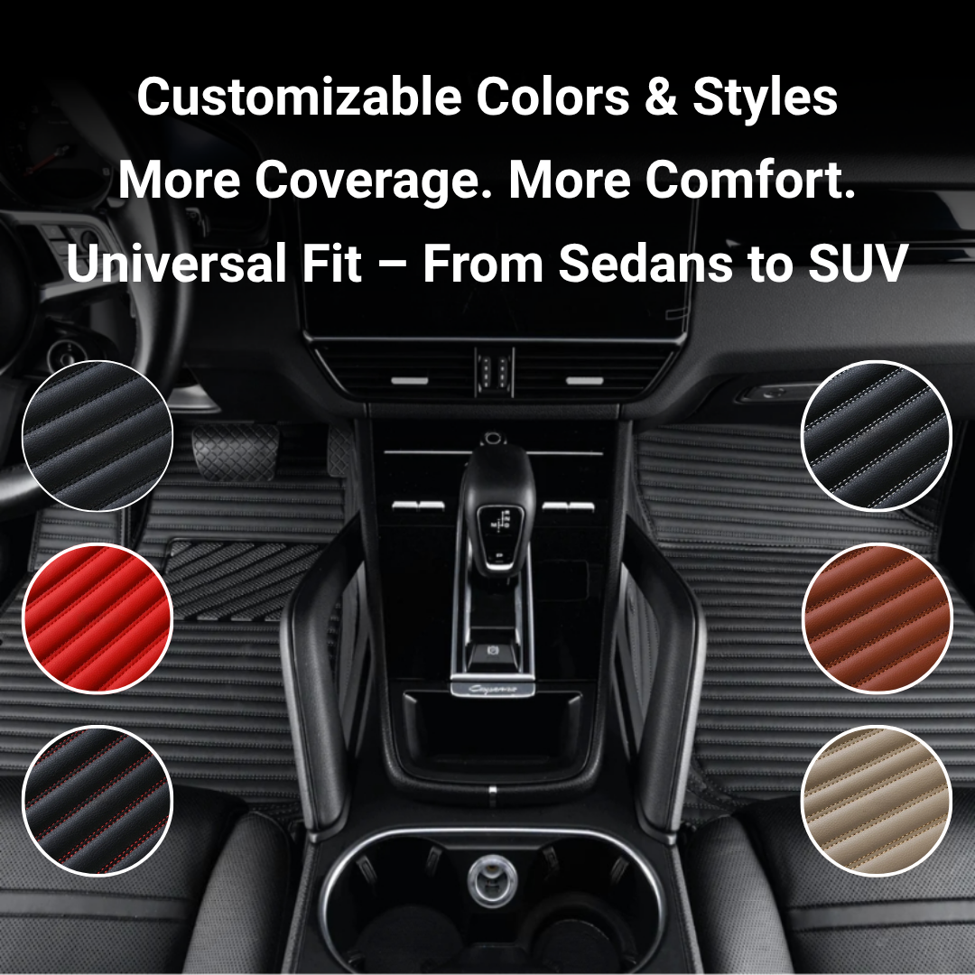 Custom Ribbed Car Mats