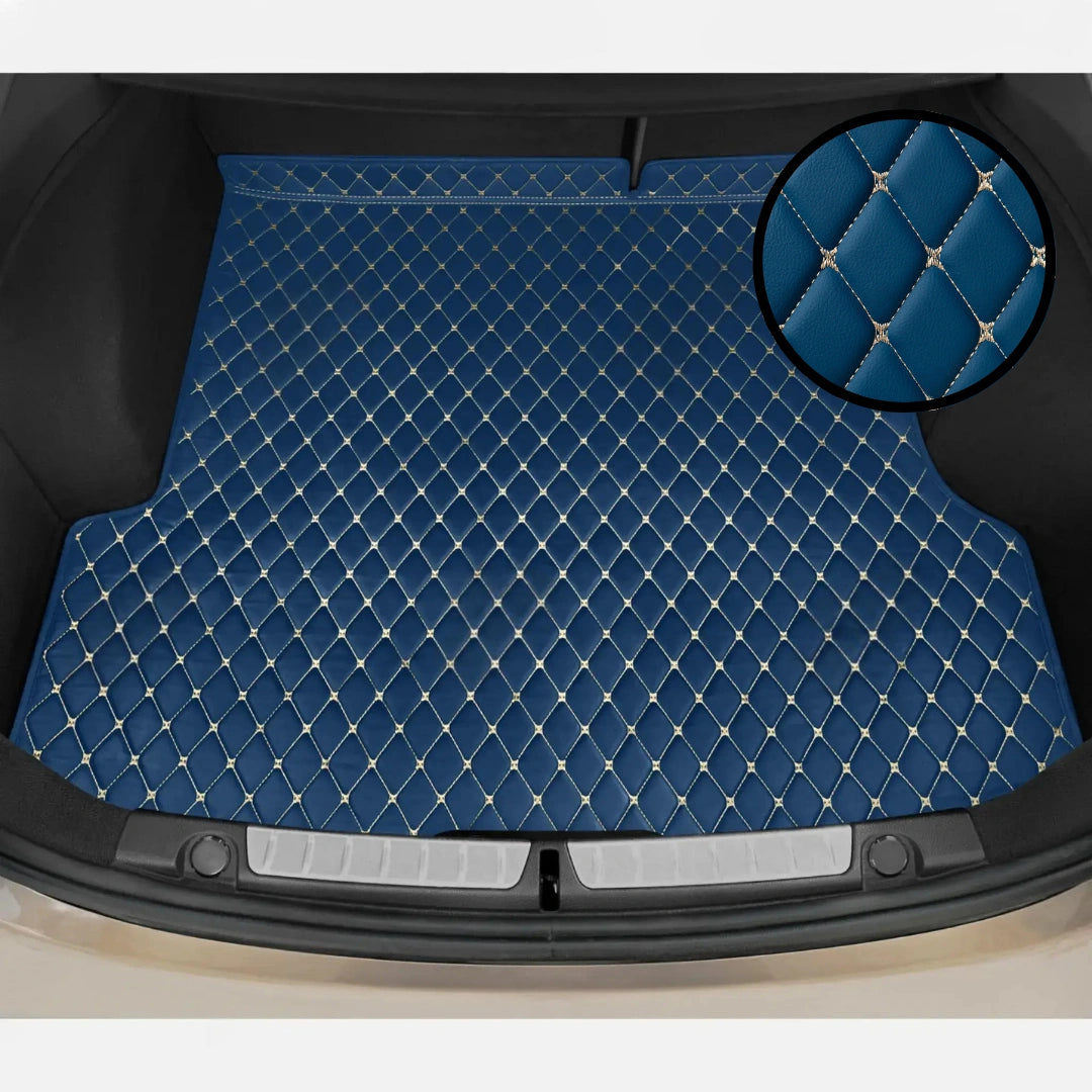 Diamond Series Custom Fit Trunk Mats - Vintage Blue