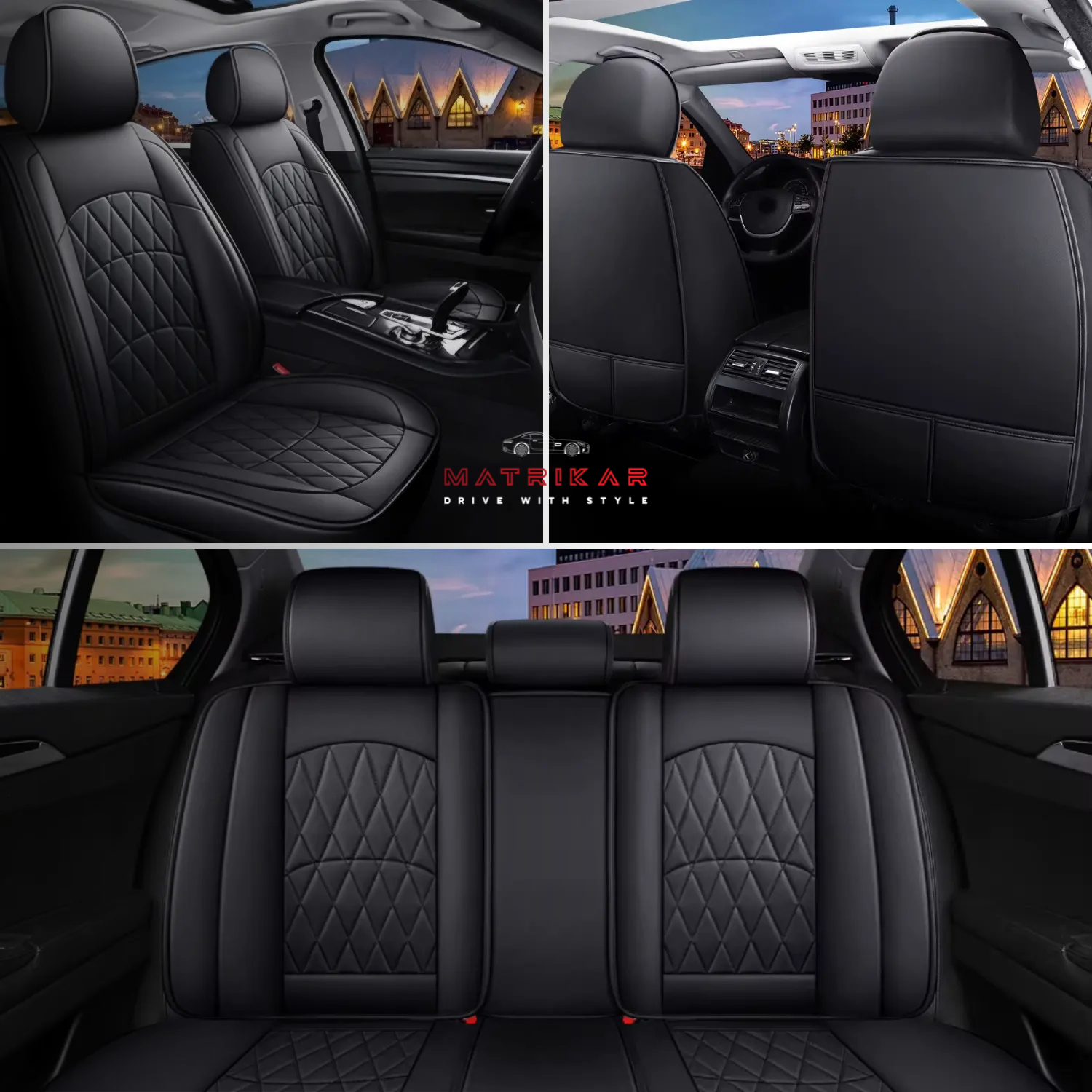 Diamond Luxe Seat Covers