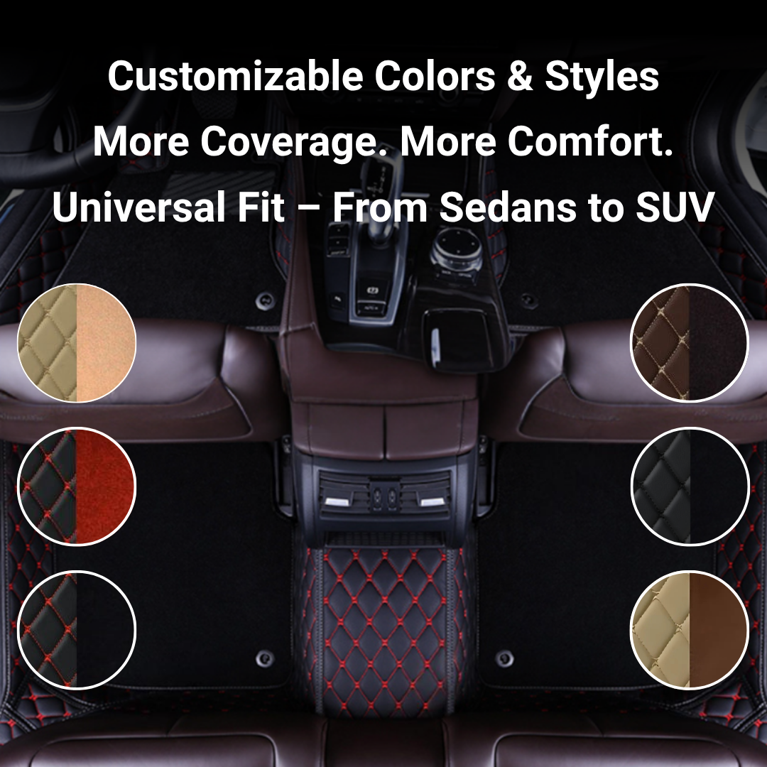 Custom Dual-Layer Car Mats