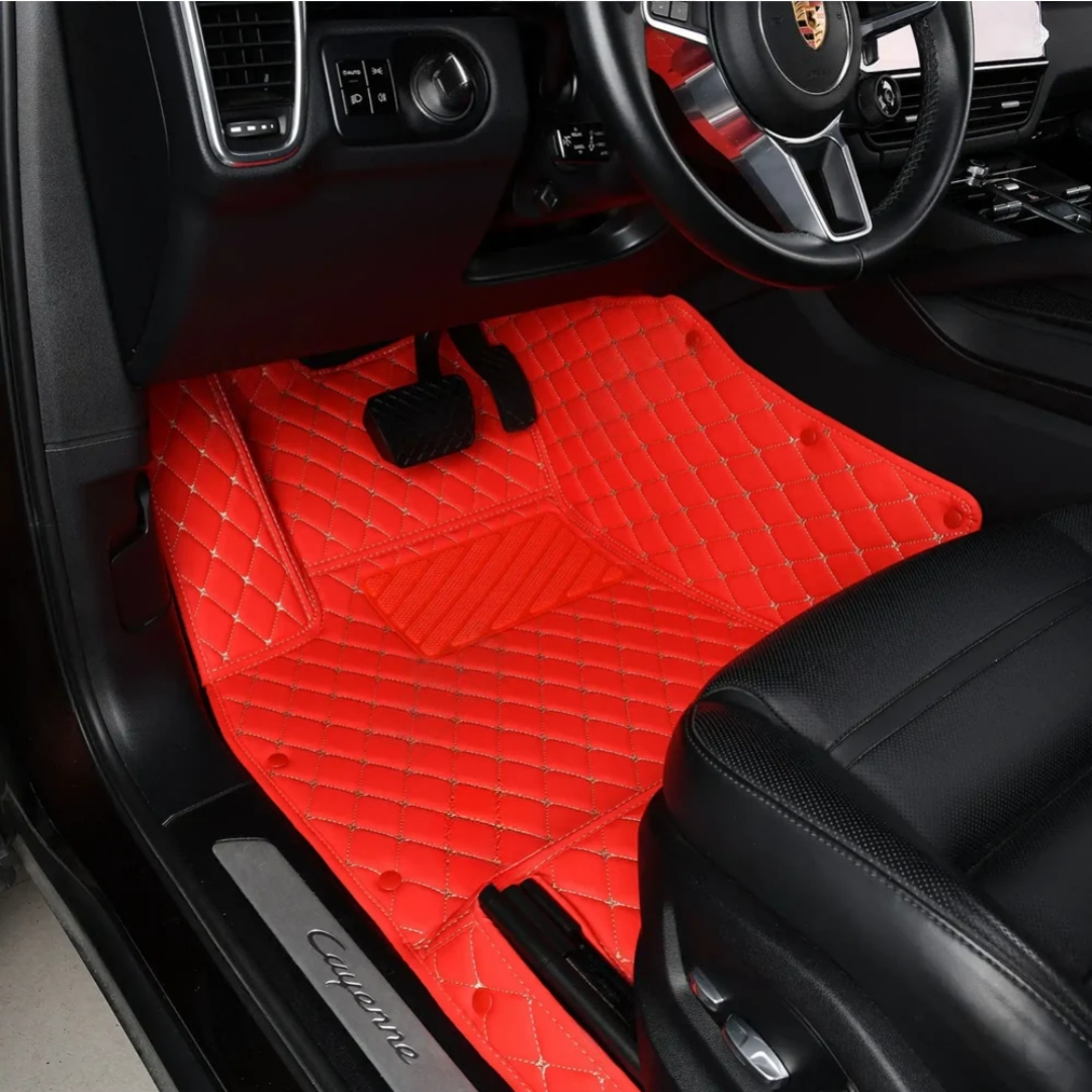 Diamond Series Custom Fit Car Mats - Ferrari Red