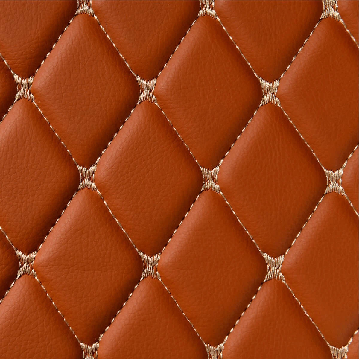 Tapis d'auto sur mesure Diamond - Brun caramel
