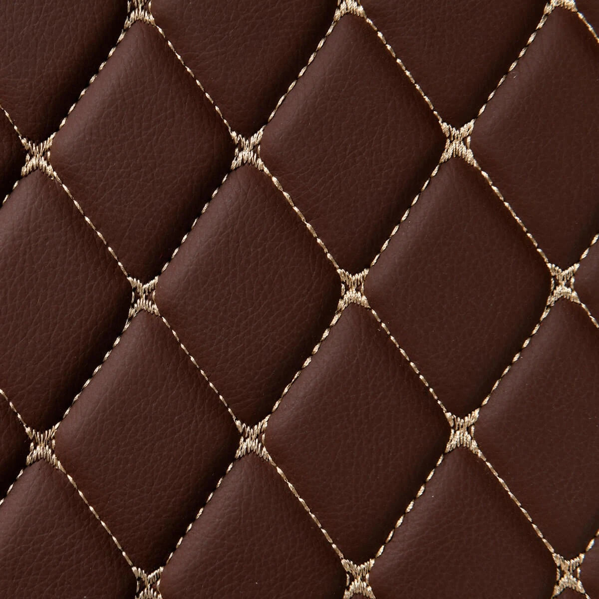 Tapis d'auto sur mesure Diamond - Brun chocolat
