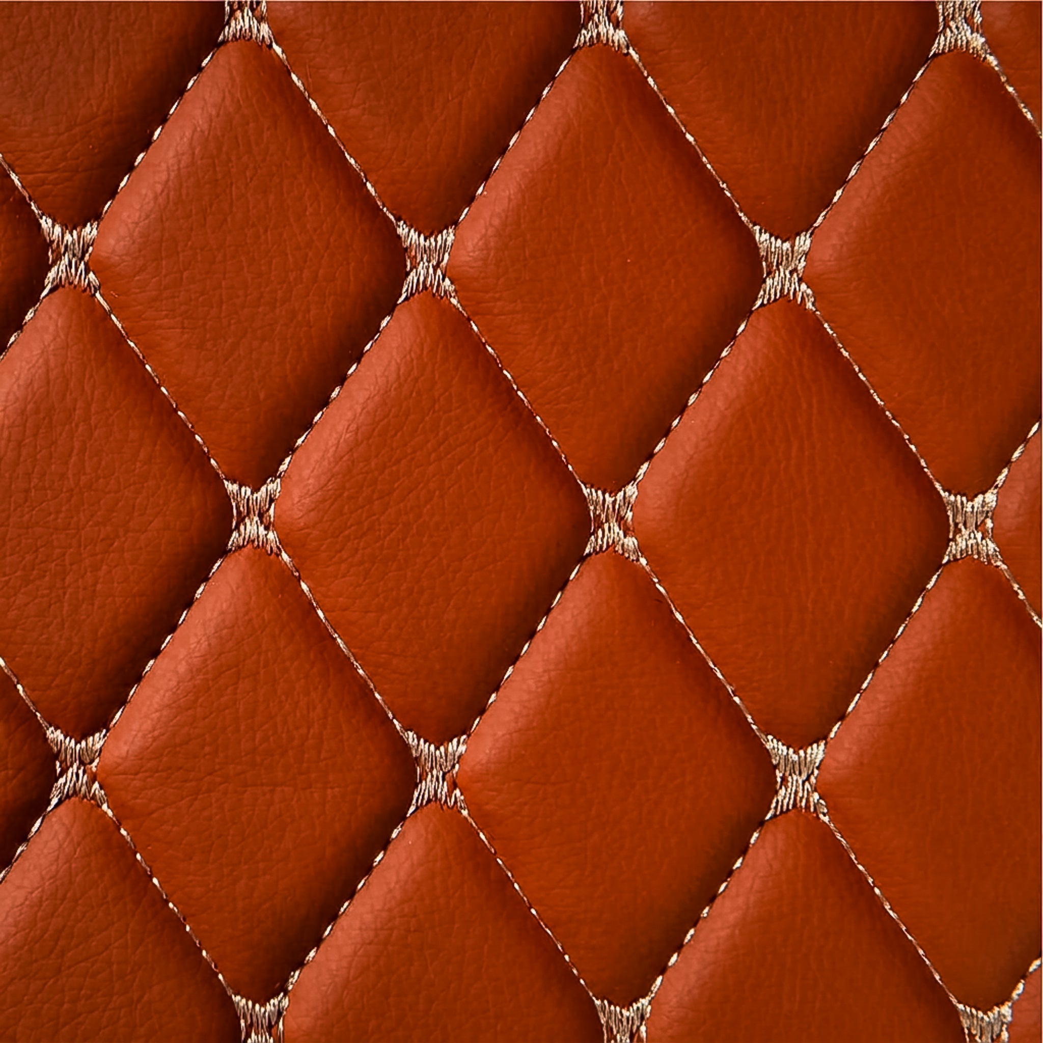 Diamond Series Custom Fit Car Mats - Caramel Brown