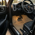 Tapis d'auto sur mesure Diamond - Beige crème