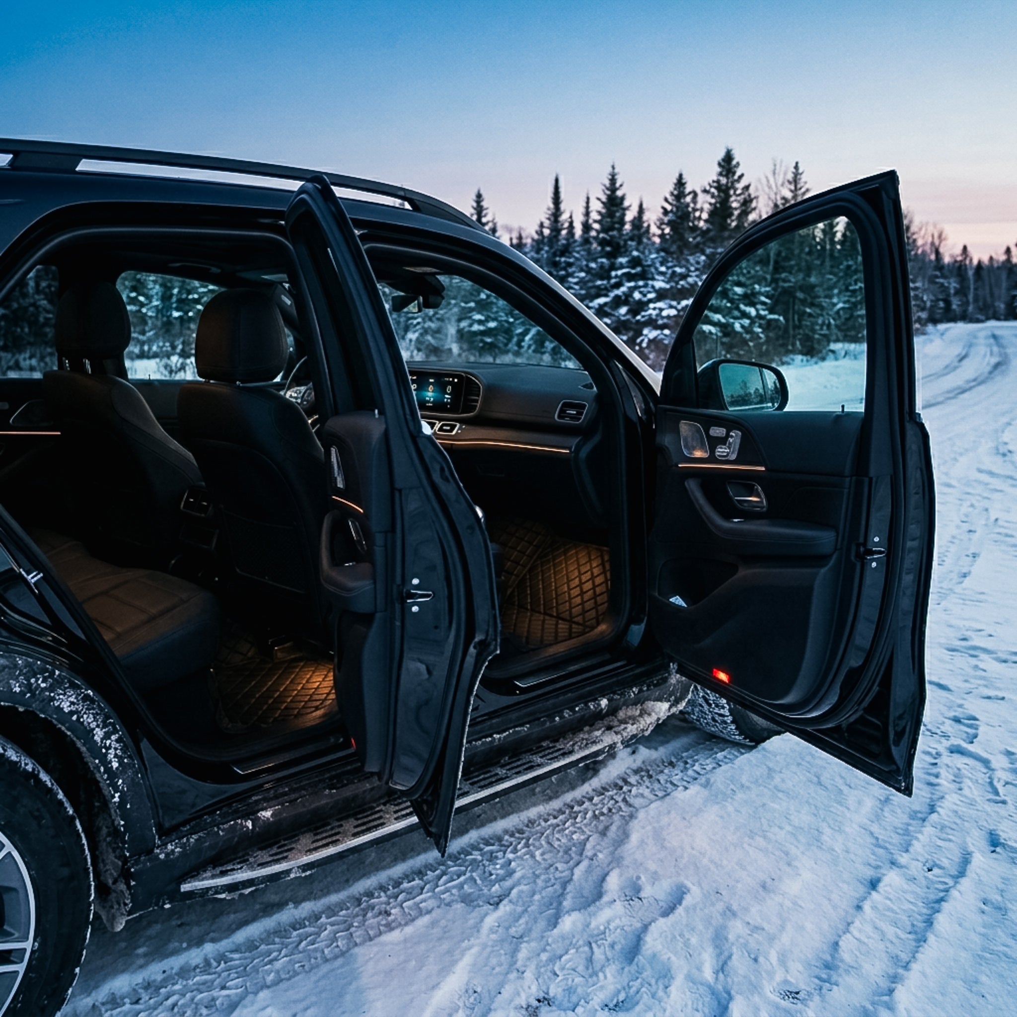 Diamond Series Custom Fit Car Mats - All Black