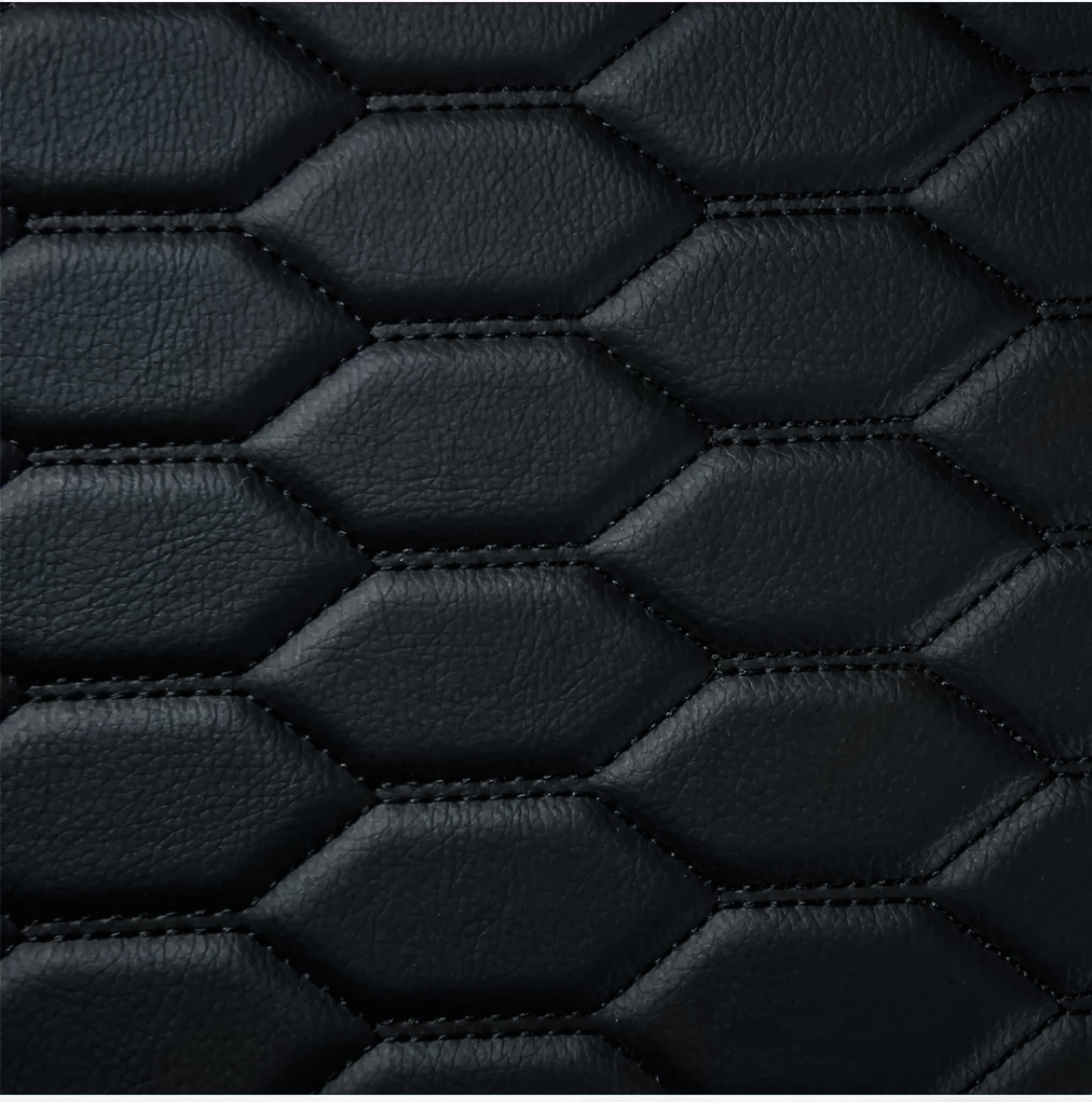 Hexa Series Custom Fit Trunk Mats - All Black