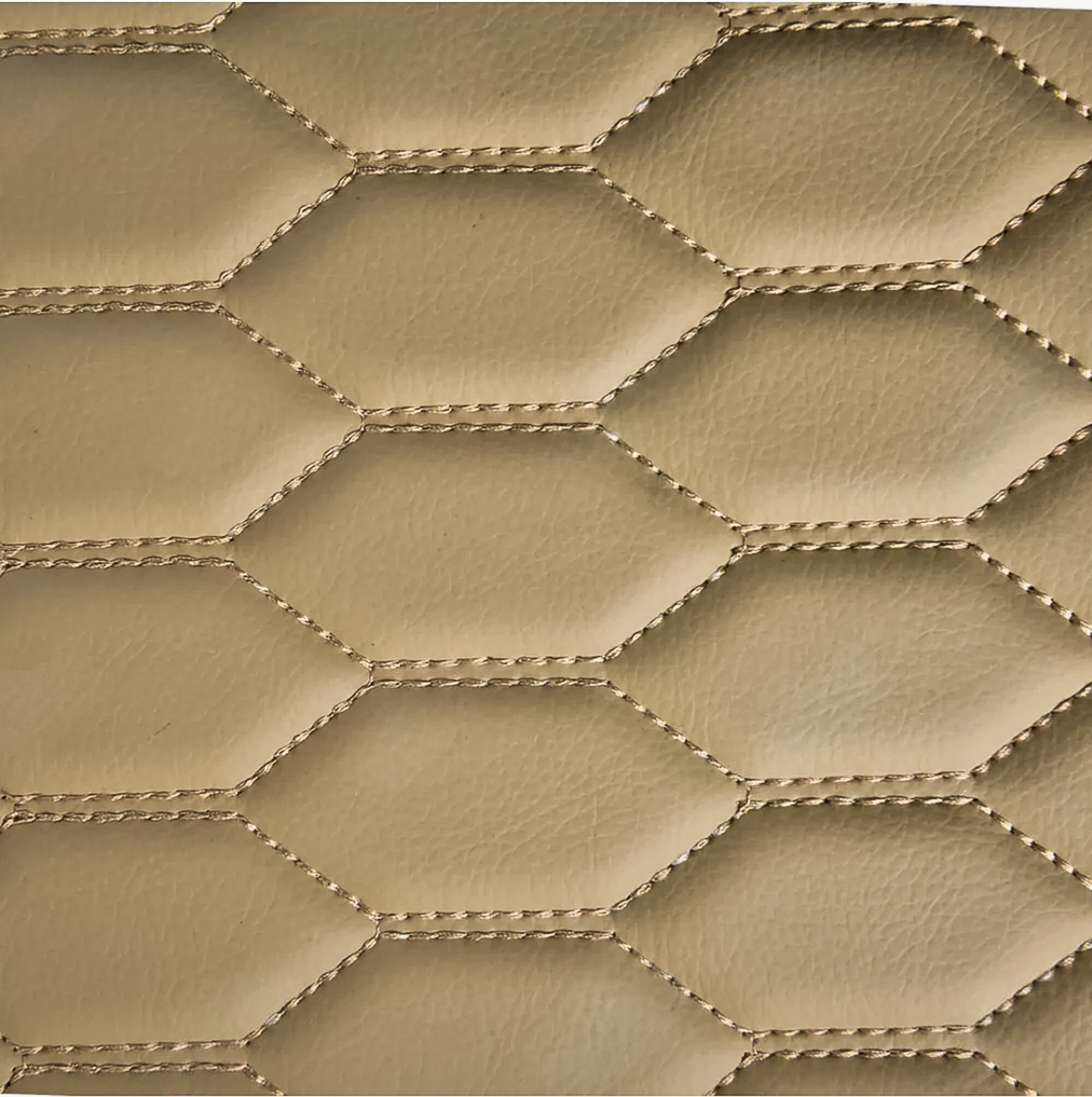 Hexa Series Custom Fit Trunk Mats - Cream Beige