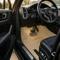 Tapis d'auto sur mesure série Ribbed - Beige crème