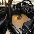 Tapis d'auto sur mesure Hexa - Beige crème