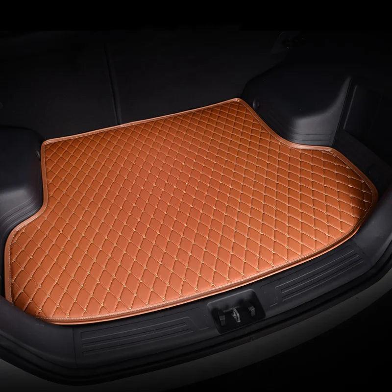 DIAMOND BASE TRUNK MATS Caramel Brown - Diamond 22