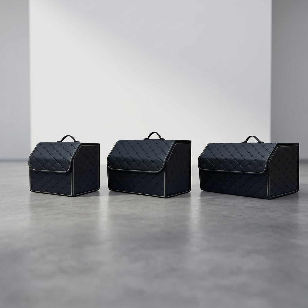 Premium Trunk Organizers - All Black