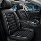 Ribbed Sport Series Custom Fit Seat Covers - Black & White