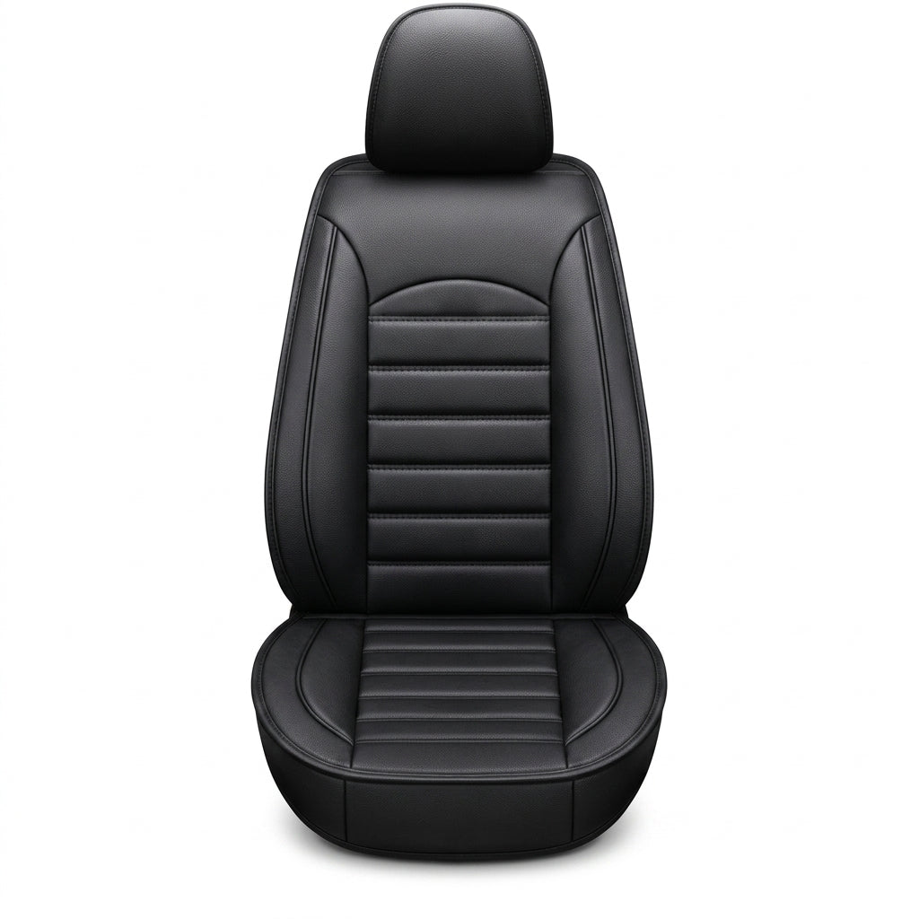Ribbed Sport Series Custom Fit Seat Covers - All Black